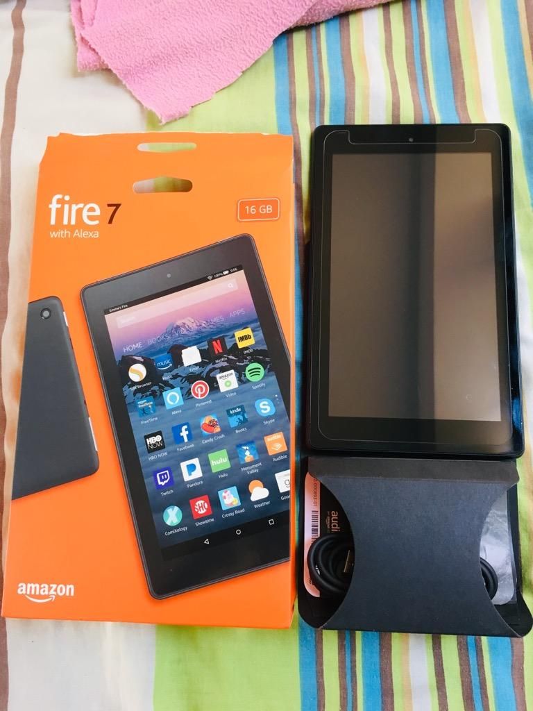 Oferta Tablet Amazon Fire 7 de 16 Gb en Su Caja 