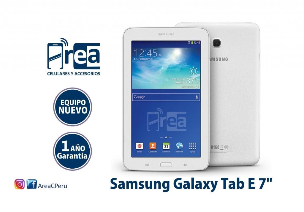 Samsung Galaxy Tab E 7.0 Equipo Nuevo