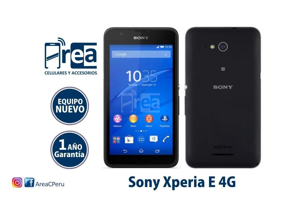 Sony Xperia E4g Equipo Nuevo