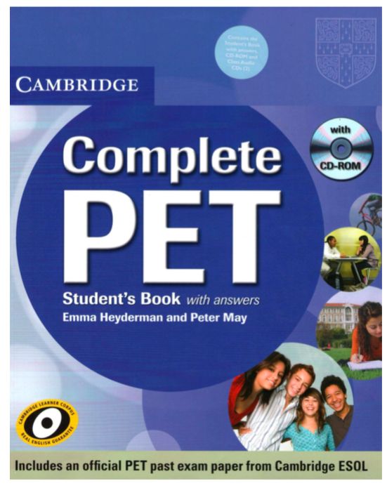 Cambridge Complete PET libros en PDF incluye Audio CDs,