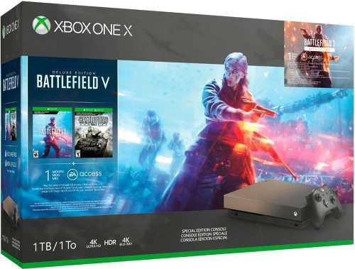 Consola Microsoft Xbox One X 1tb Battlefield 5 V A Pedido