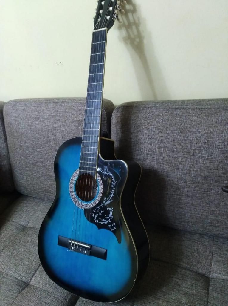 Guitarra Azul para Niño