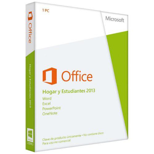 Licencia Original: Microsoft Office Estudiantes 2013