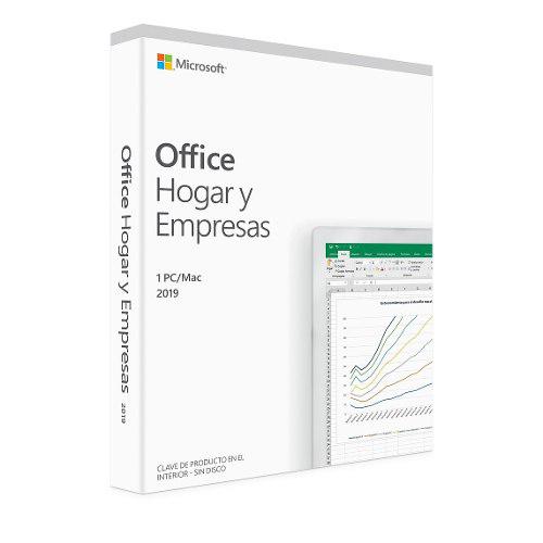 Microsoft Office Hogar Y Empresas 2019