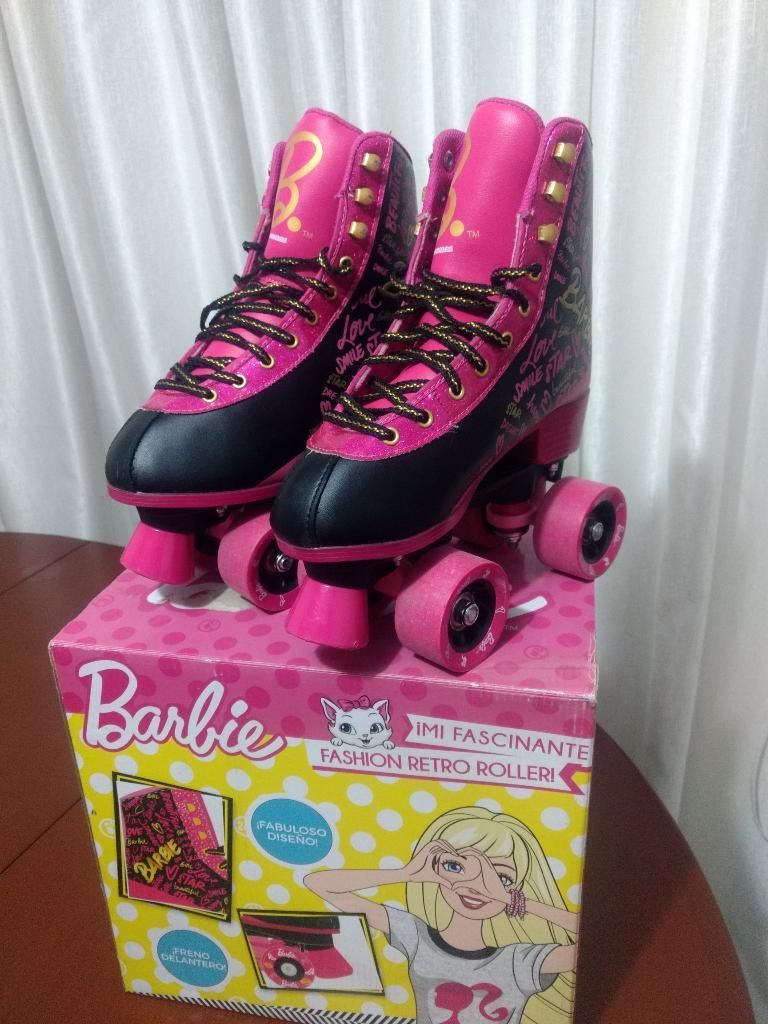 Patines de La Barbie Originales Talla 37
