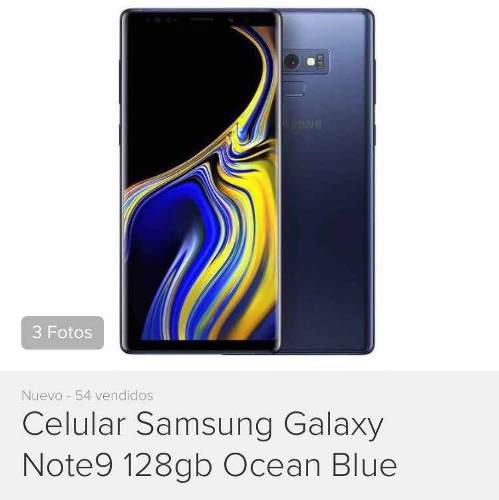 Samsung Galaxy Note9 128gb Ocean Blue