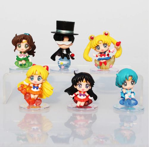 Set Sailor Moon Figuras Originales Muñecos