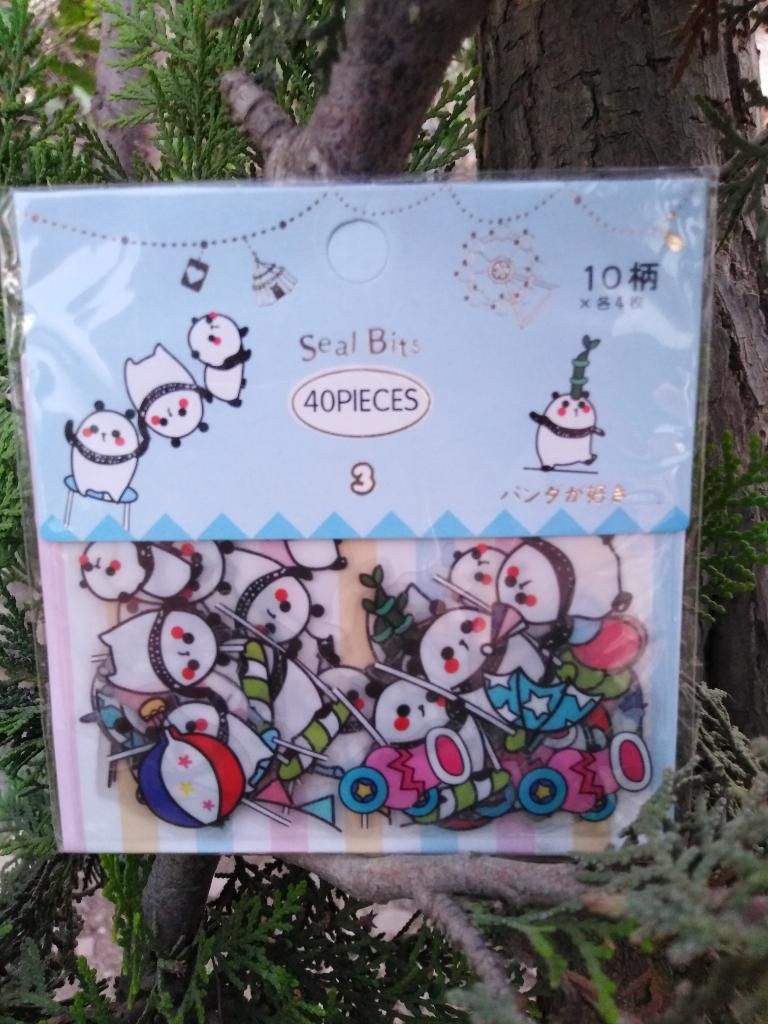 Stickers Panda Circus