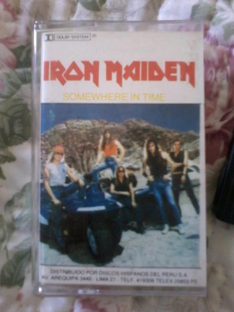 VENDO CASETTE DE IRON MAIDEN ORIGINAL DE COLECCION