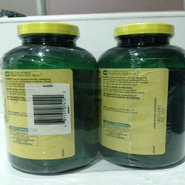 Vendo twin pack omega 3 1,200mg 360 mg omeg 3 nuevos y
