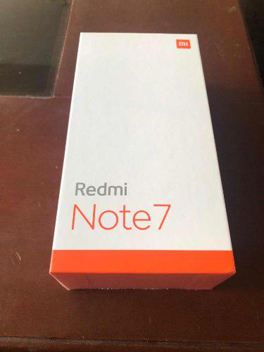 Xiaomi Redmi Note 7 Space Balck 4gb Ram 64 Rom - En Stock