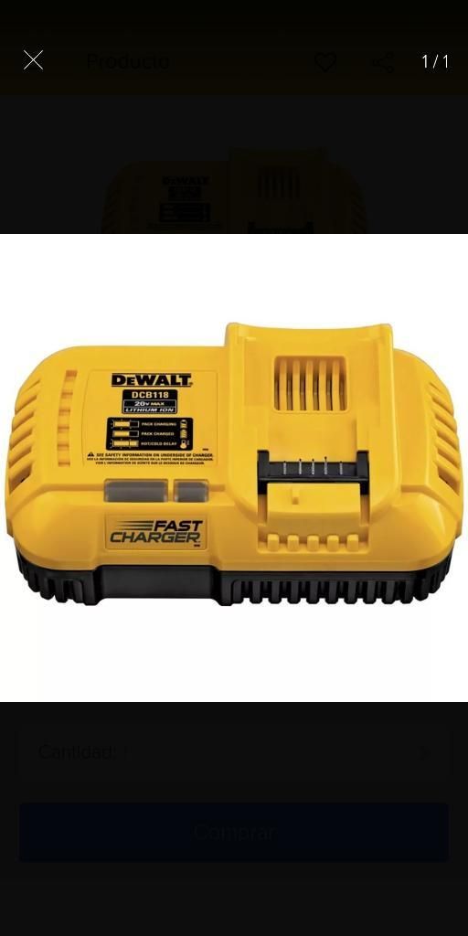 Cargador Dewalt Flexvolt Nuevo