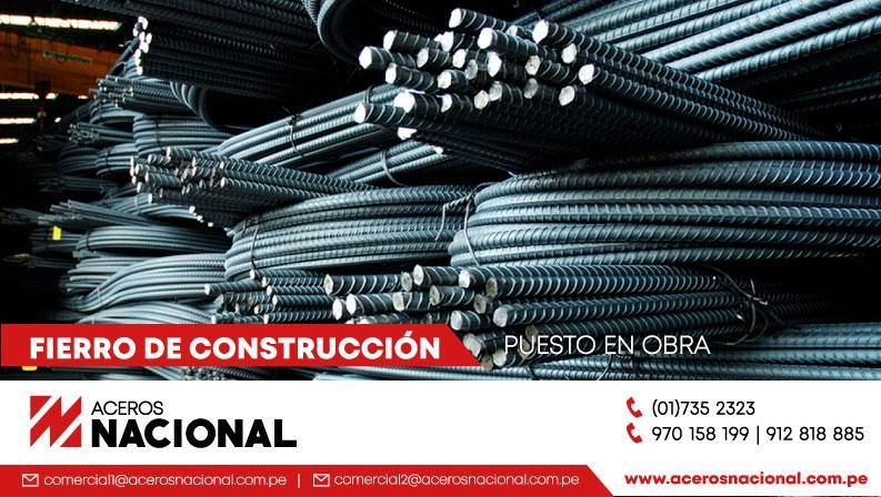 FIERRO CORRUGADO / VARILLA DE CONSTRUCCIÓN / BARRAS /