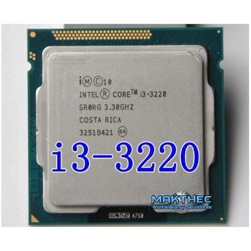 Intel Core I3 3220 3.3ghz 3mb 5gt/s Sr0rg Lga 1155 Cpu De Te