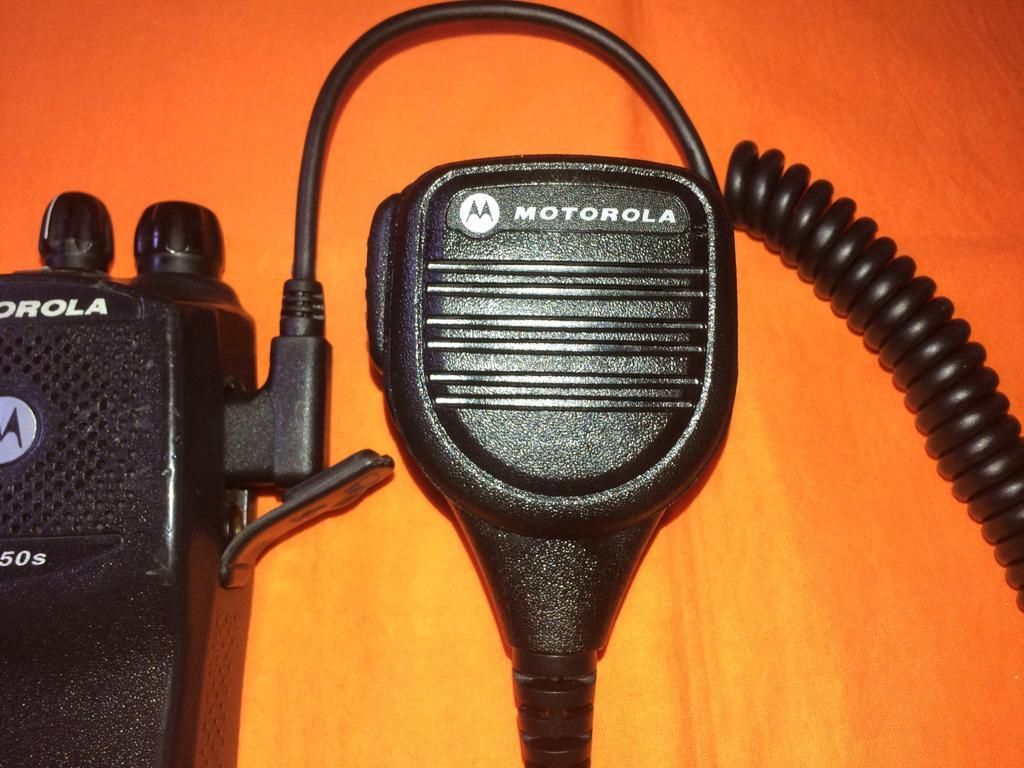 Micrófono Altavoz Tipo Pera Motorola Ep450 Dep450 Nuevo
