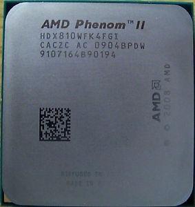 Phenom Ii X4 810 Quad-core 2.6 Ghz Socket Am2+ Am3 95w