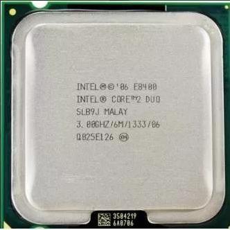 Pocesador Intel Core 2 Duo E8400 3,0 Ghz/l2 6m/fsb 1333