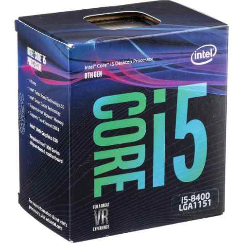 Proc. Intel Core I5 8400 (Bx80684i58400) 2.8ghz-9.0mb