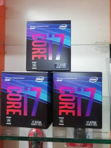 Procesador Intel Core I7 8700 (Bx80684i78700) 3.2ghz-12.0m