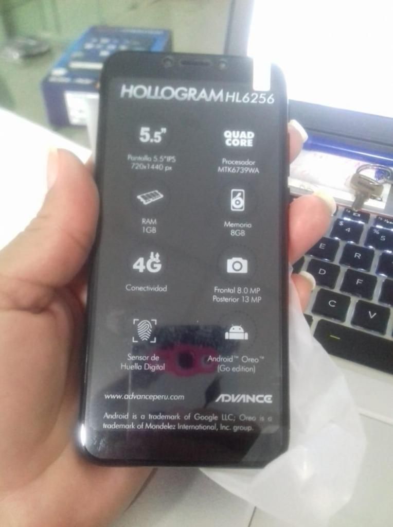 Celular Smartphone Advance Hollogram Hlx720,