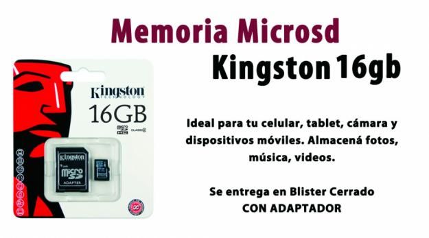 Memoria sd 16 gb