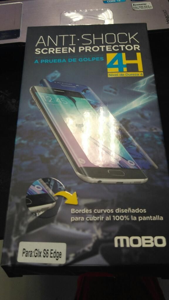 Mica Gel Transparente para Tu Samsung Galaxy S6 Edge Oferta