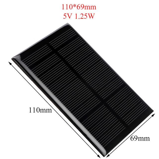 Panel Solar Monocristal 5v, Mini Panel Solar