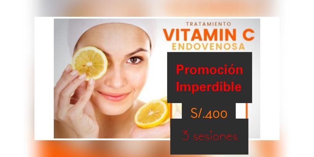 Aplicación Vitamina C Endovenosa