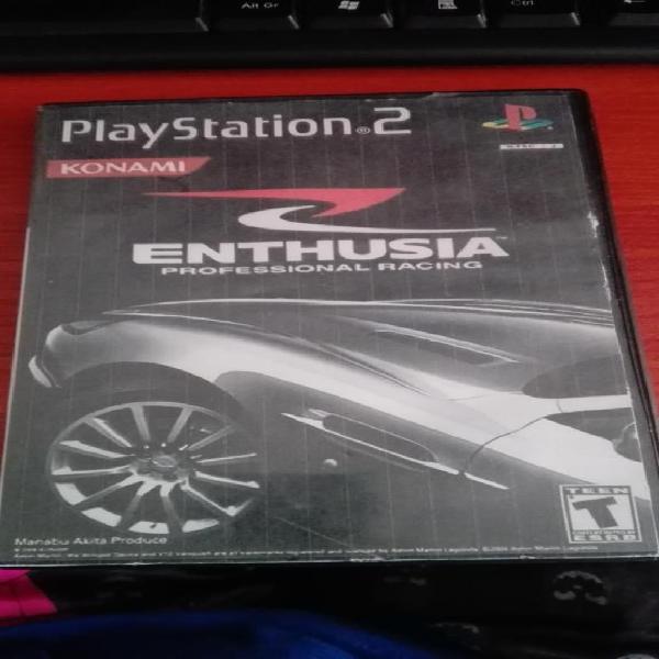 Enthusia PS2. Juego NTSC- J