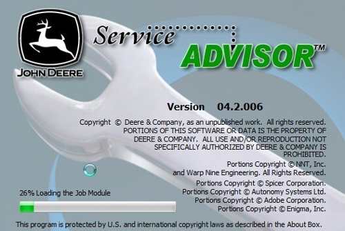 John Deere Service Advisor  (ag) + Históricos