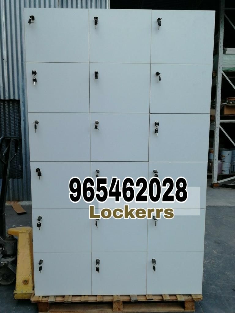 Lockers Modernos con Chapas Y Divisiones