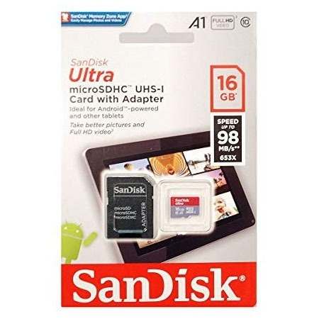 Sandisk Ultra Tarjeta De Memoria Flash 16 Gb