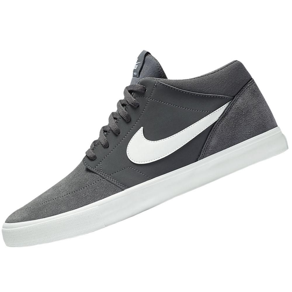 Zapatilla Nike SB Portmore Solar Mid Plomo Nuevas Caja