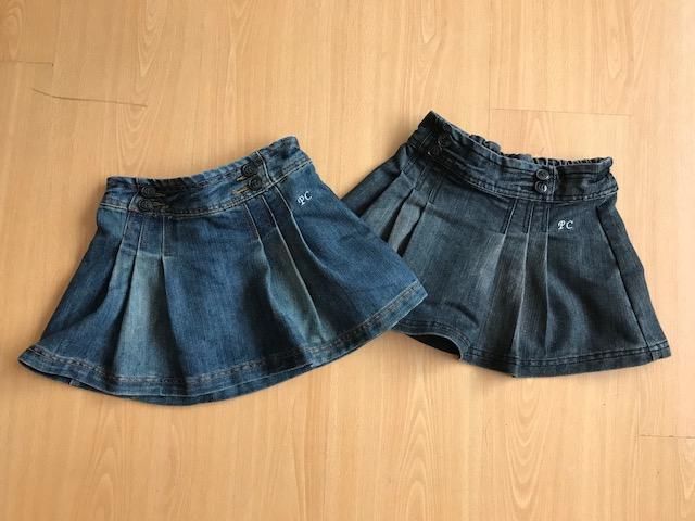 Faldas de jean para niñas Pierre Cardin