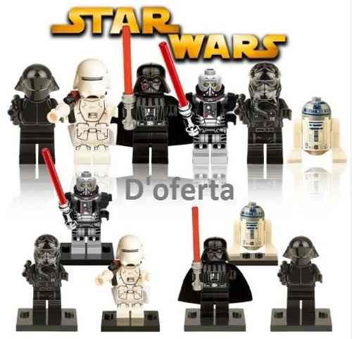 Figura Personaje Comp. Lego Star Wars Darth Vader R2d2
