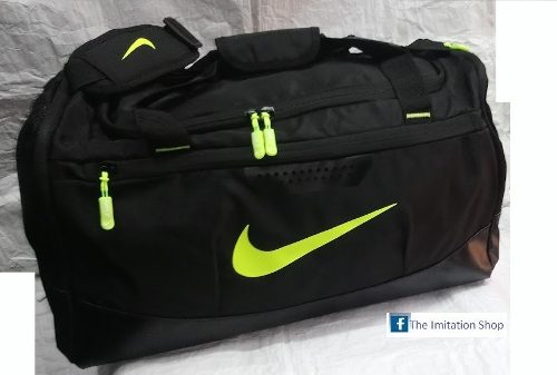 Maletin Deportivo Nike Zapatera Interior Estampada Negro