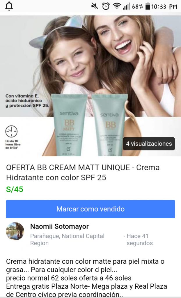 Oferta Bb Cream UNIQUE