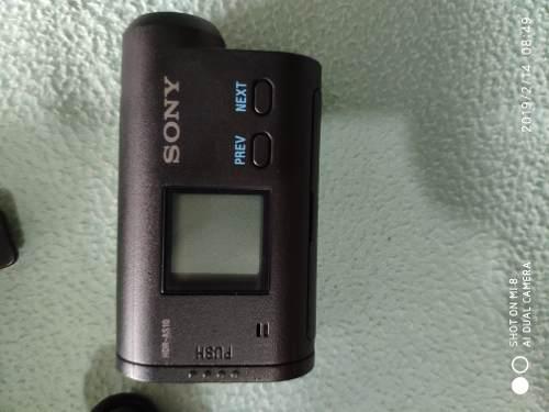 Action Cam Sony Hdr-as10. Con Accesorios Completos.