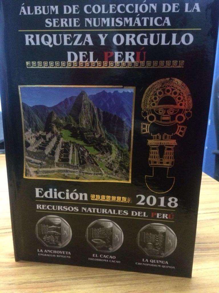Album Libro Monedas Riqueza Y Orgullo Del Perú 