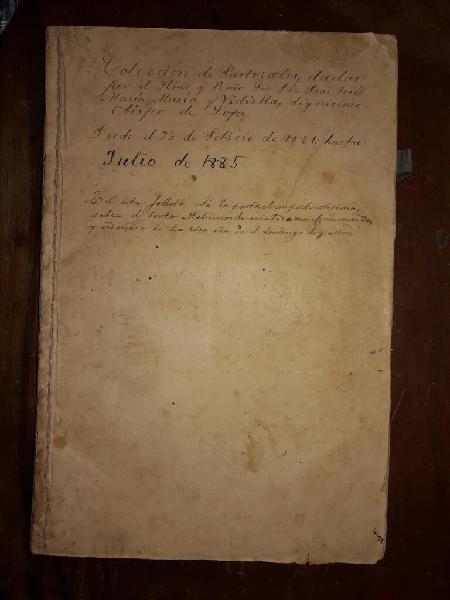 Antiguas Cartas Pastorales 1881-
