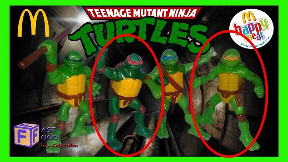 Colección Tortugas Ninja Mc Donalds  TMNT