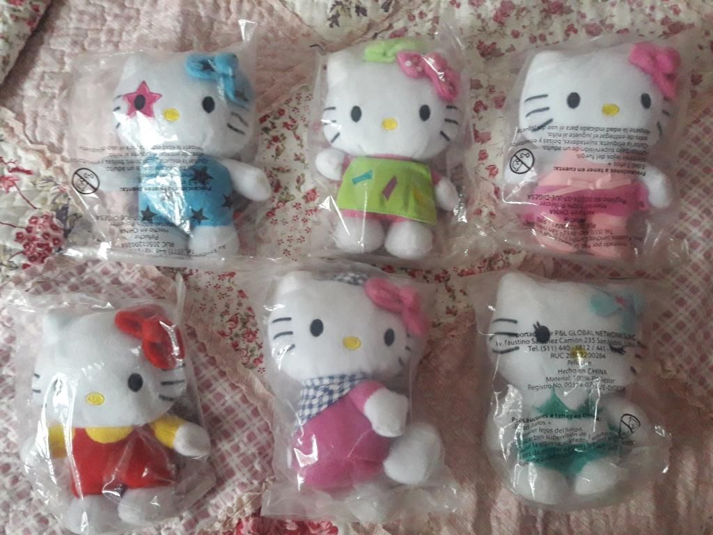 Coleccion Peluches Hello Kitty