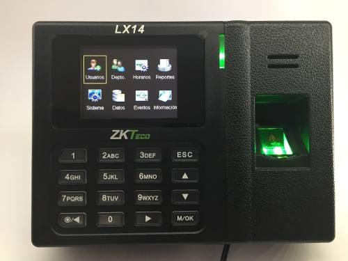 Control De Acceso Biometrico De Huellas Zkteco Lx14