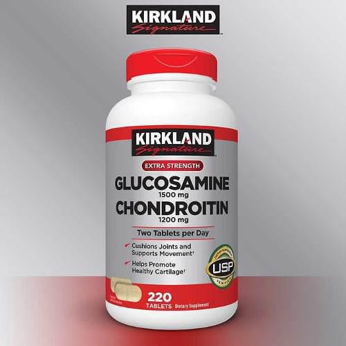 Glucosamine 1500mg + Chondroitin 1200mg. 220 C Kirkland