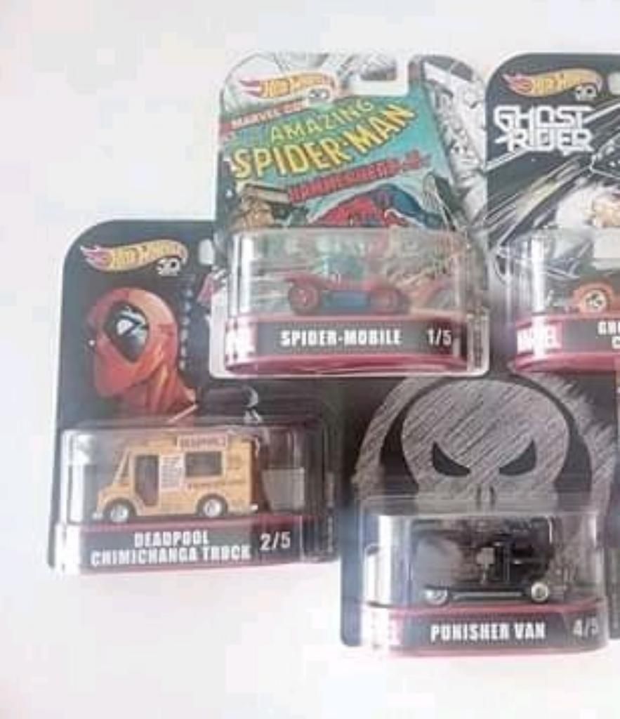 Hot Wheels Marvel Retro