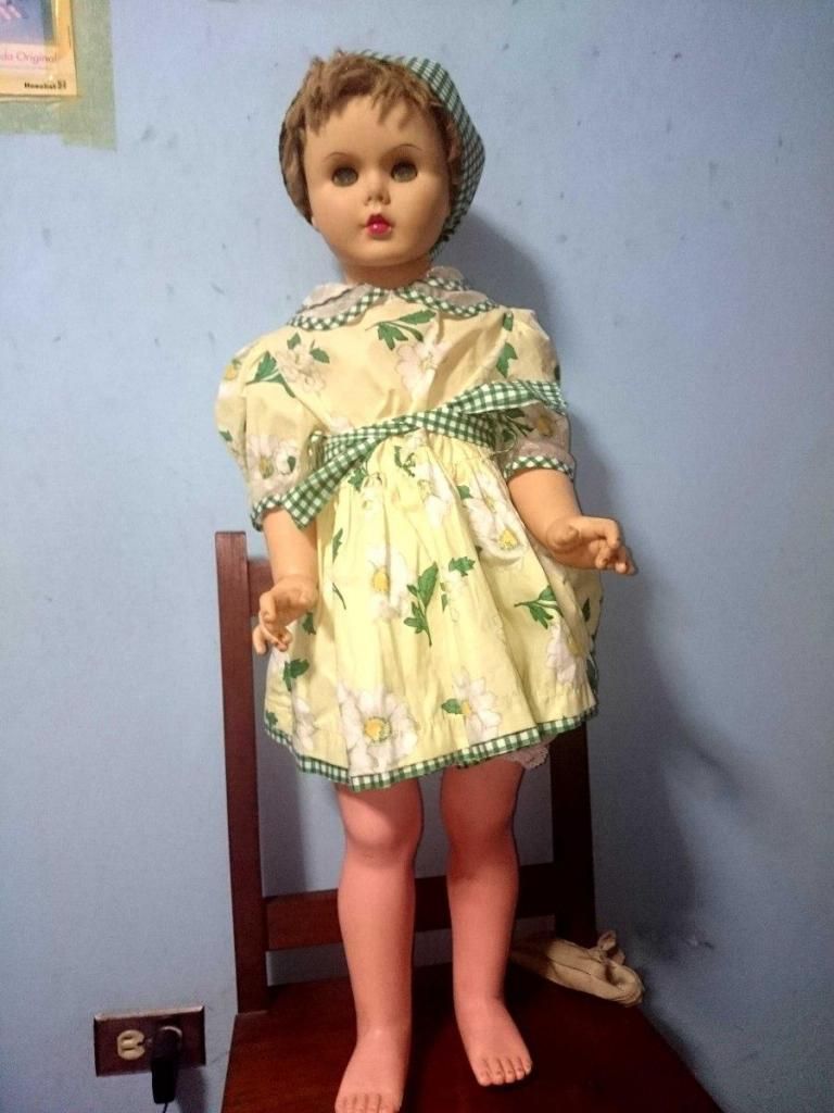 Muñeca americana de 90 cm. sin marca, no Alicia de BASA