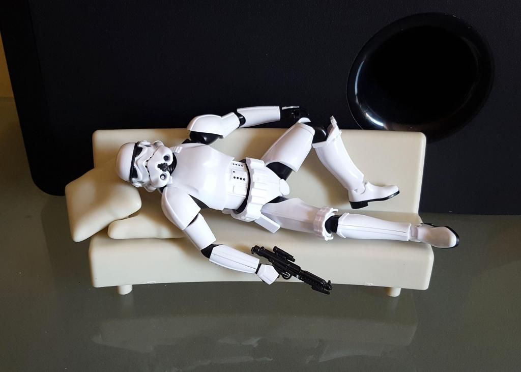 Sofa miniatura Star Wars para fig de 6 pulgadas
