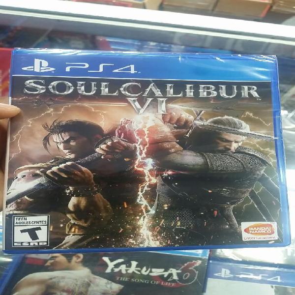 Soulcalibur Vi Ps4 Nuevo Y Sellado Stock