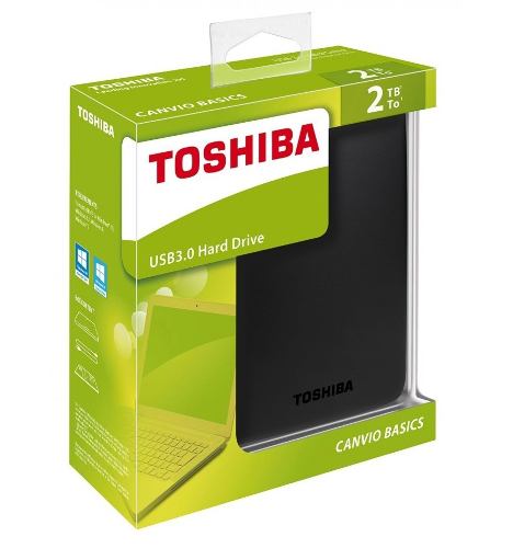 Disco Duro Externo Toshiba 2tb Canvio Basics Version 