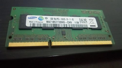 Memoria Ram Ddr3 2gb Lapto Buss  Samsung Crusial